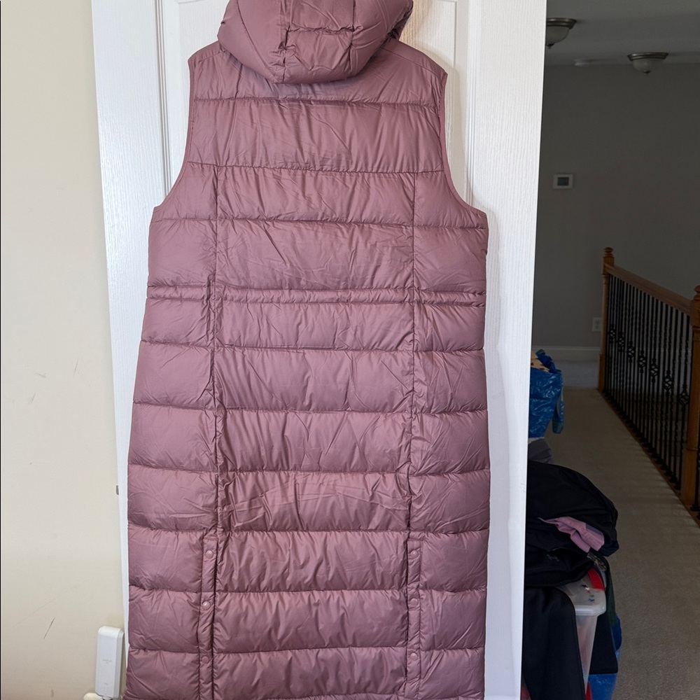 Columbia Pike Lake Long Vest Mauve Pink XXL - Picture 10 of 15